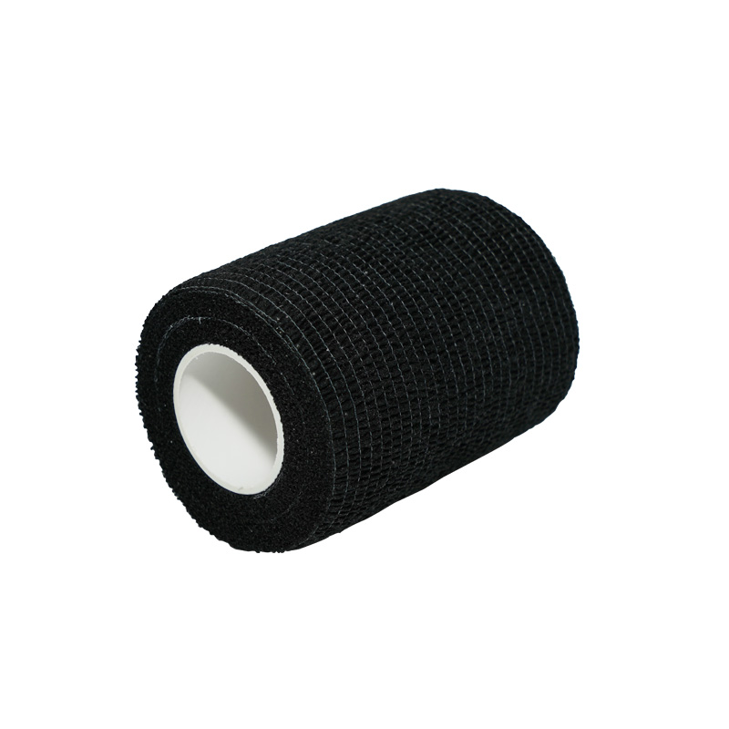 Svart självhäftande bandage