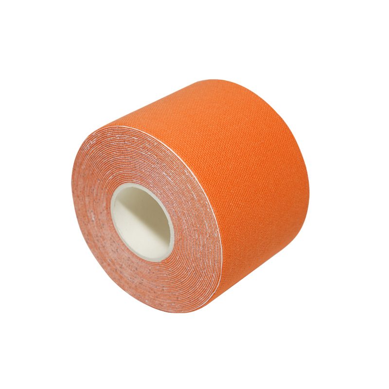 Orange bomullslapp Kinesiologitejp